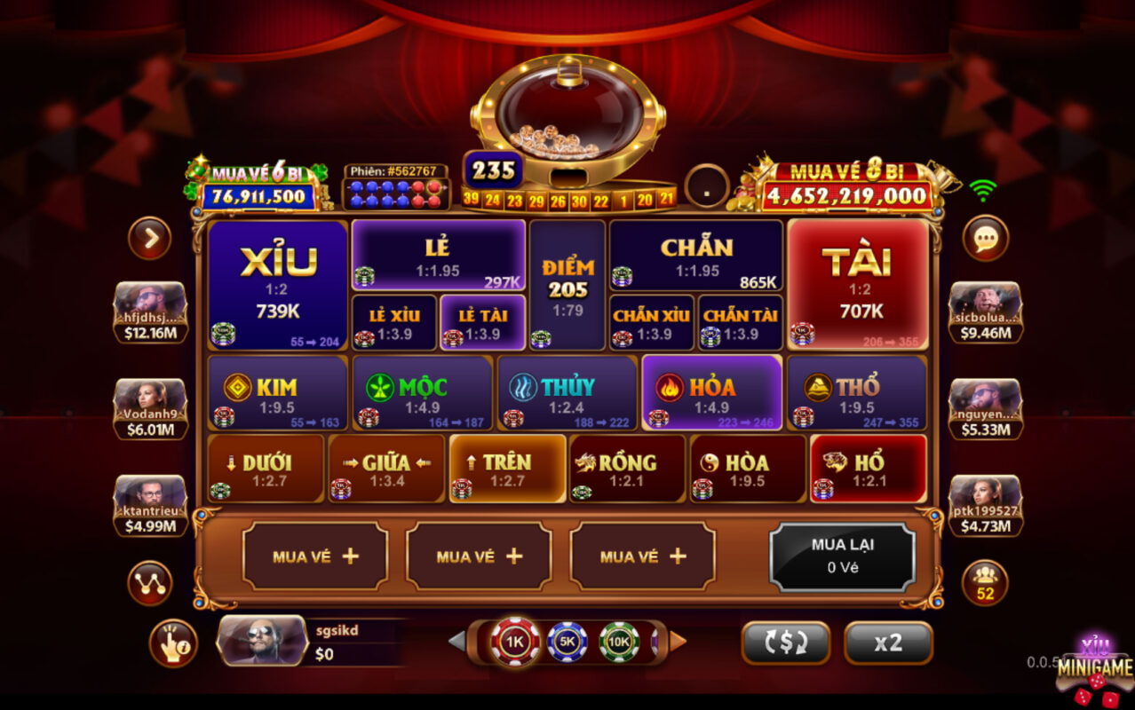 Tựa game keno lộc phát thú vị