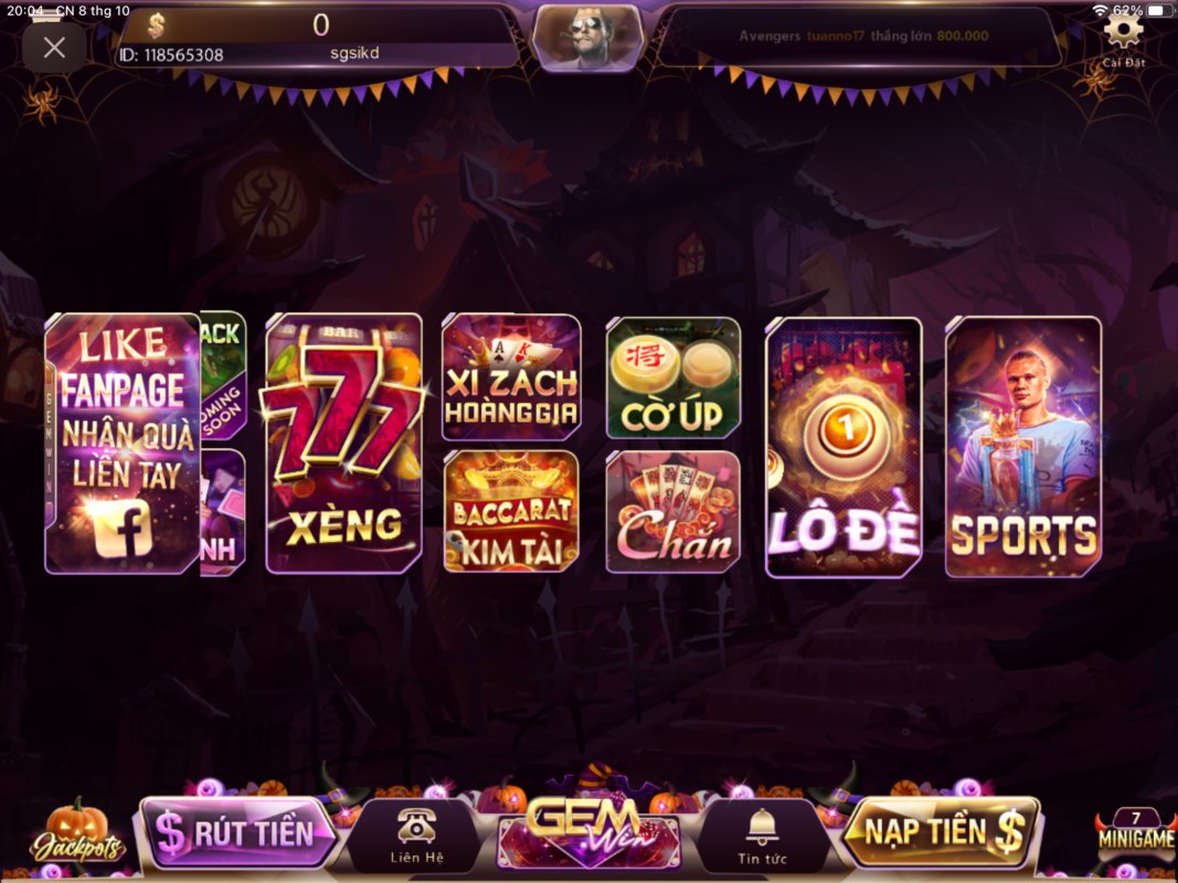 Tham gia Gem win nhanh chóng