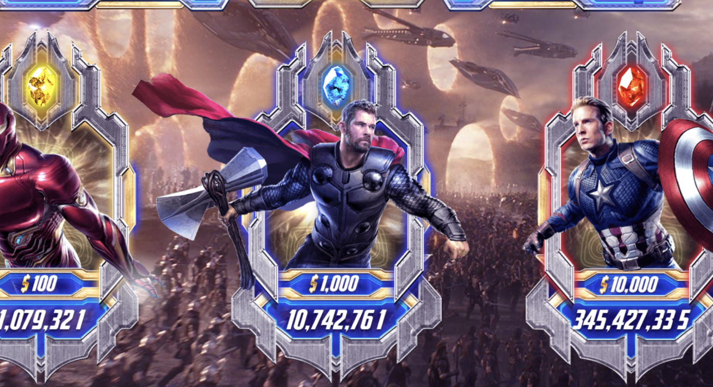 Một số bí kíp chơi Avenger thắng lớn tại Gemwin