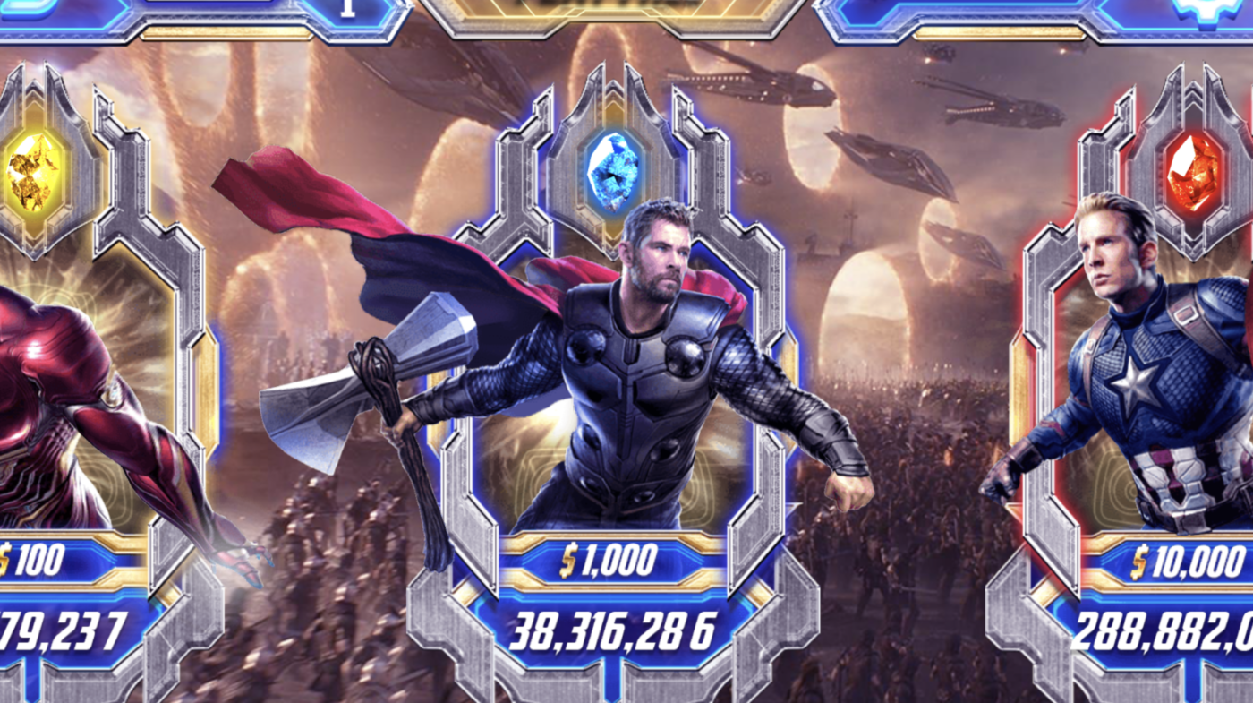 Kinh nghiệm chiến thắng slot game Avengers tại Gemwin